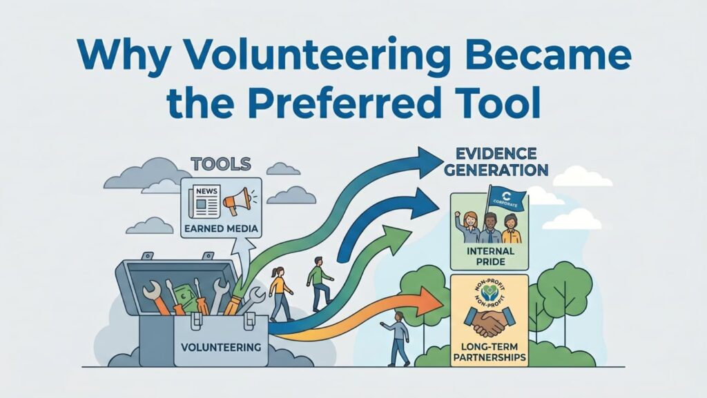 Why Volunteering Became the Preferred Tool